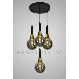 4 in 1 Glass Pendant Lights