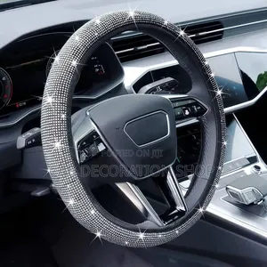 Glittering Grip Steering Wheel Cover