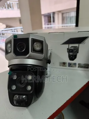 Dual Lens Wifi Model CCTV Solar Powered PTZ CCTV