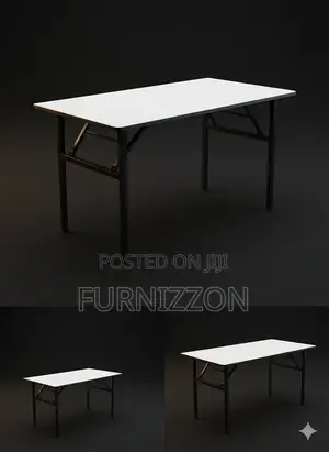 Durable 1.8m Wooden Folding Table – Indoor Outdoor Use