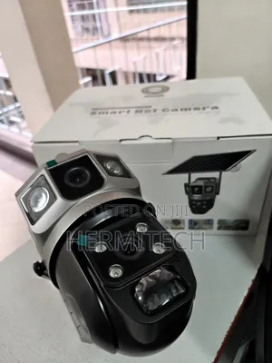 V380 Pro Wifi Enabled Dual Lens CCTV Solar Powered PTZ Cameras