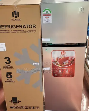 173l Hanmac Fridge, Double Door, Energy Saving Quiet