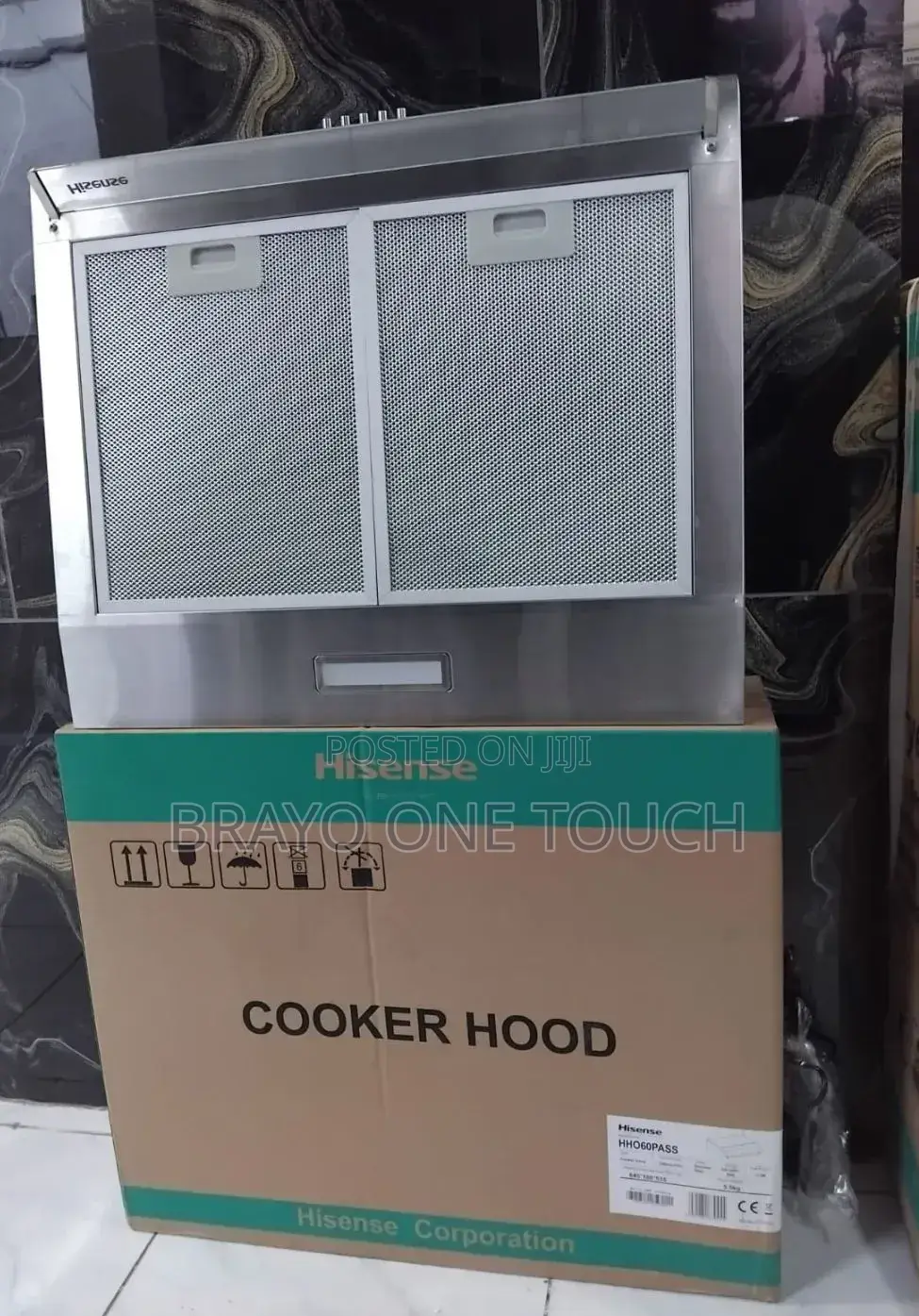 Hisense 60cm Hho60pass Built-in Hood Extractor -