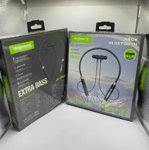 Wireless Neckband Earphones-Extra Bass Magnetic.Msjasmi Ja-Np003