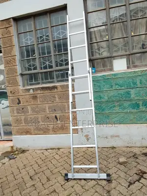 12 Step Aluminum Extension Ladder
