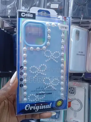iPhone 12 Pro Max 3d Pearl-Style Bows Case