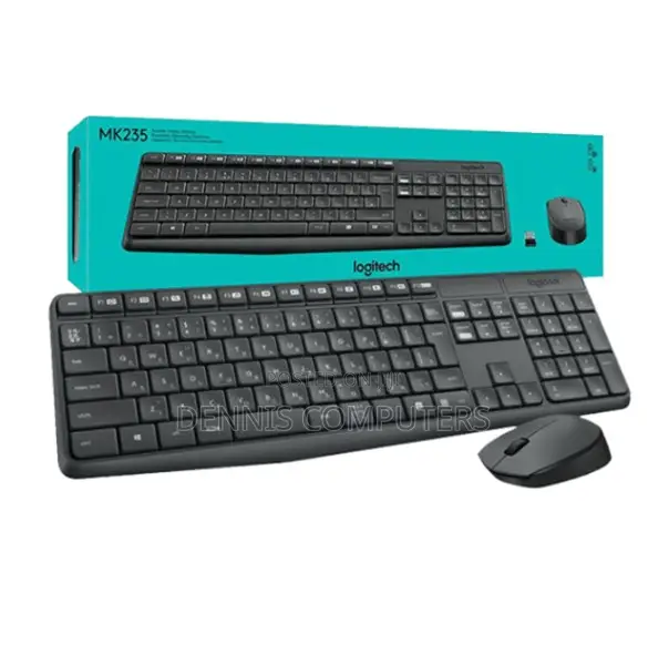 >>Logitech Mk235 Wireless Keyboard and Mouse