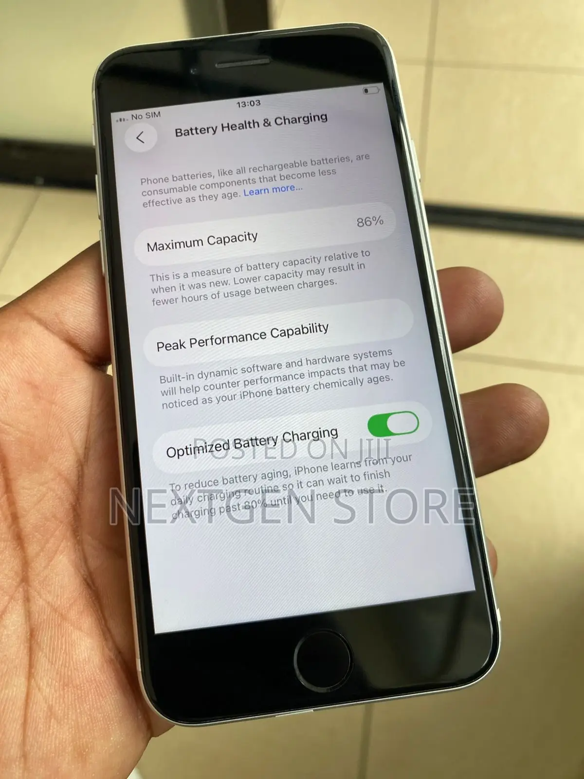 Apple iPhone SE (2020) 256 GB White