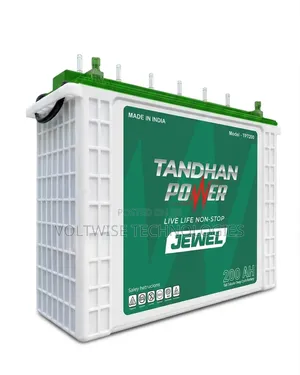 Tandhan Power Jewel 200ah Tall Tubular Battery