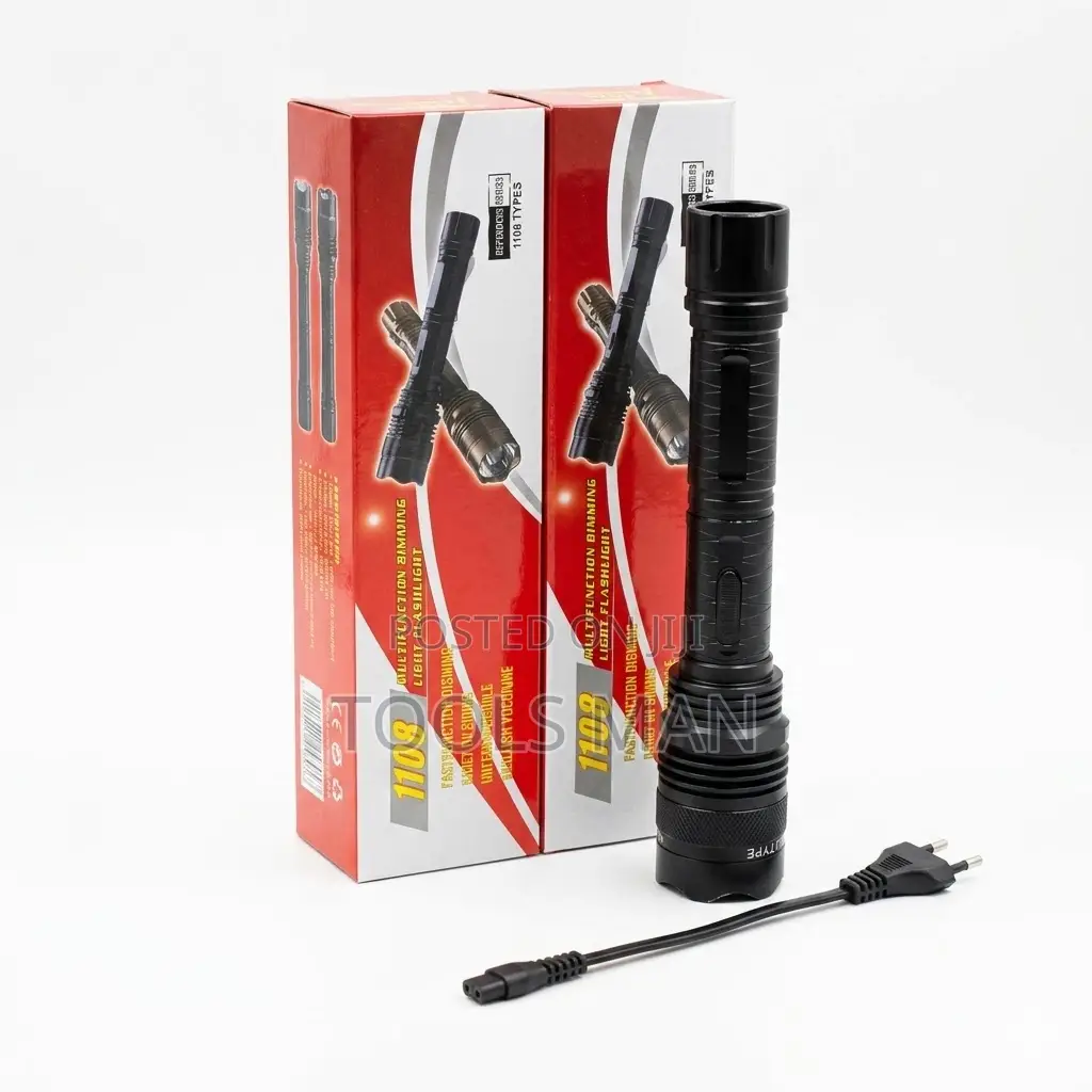 Torch.1108 Type Rechargeable Top Security Led Flashlight
