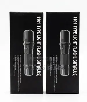 1101 Type Light Flashlight Plus-Heavy Duty Rechargeable Security Torch