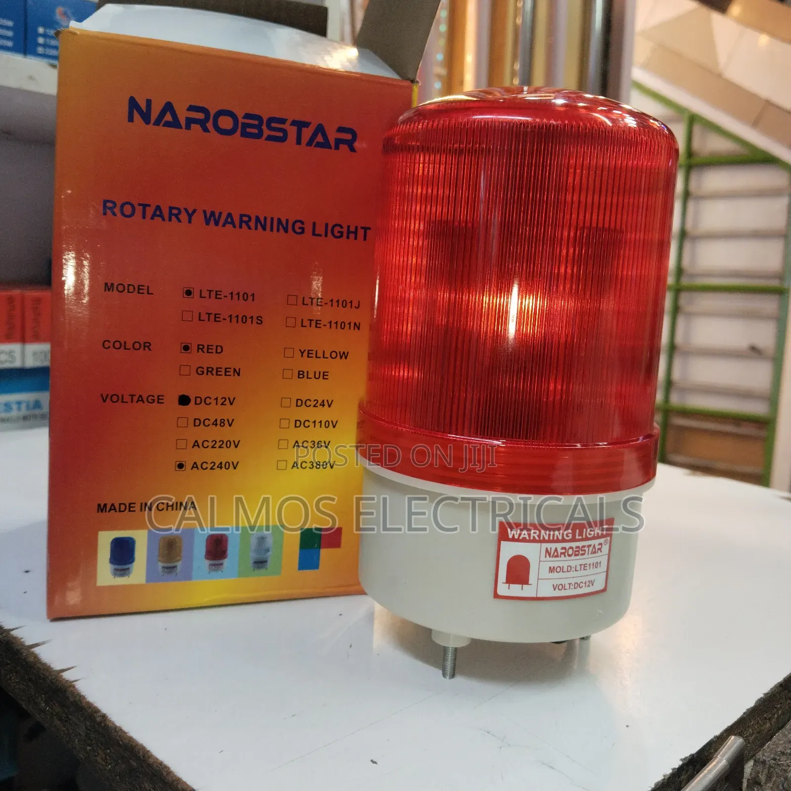 Dc Warning Light, Dc 12vts
