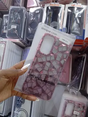 Samsung Galaxy A15 Glitter Geometric Diamond 3d Cube Style