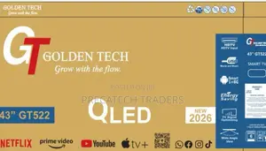 Goldentech 43 Inches Qled Smart Android Digital Tv