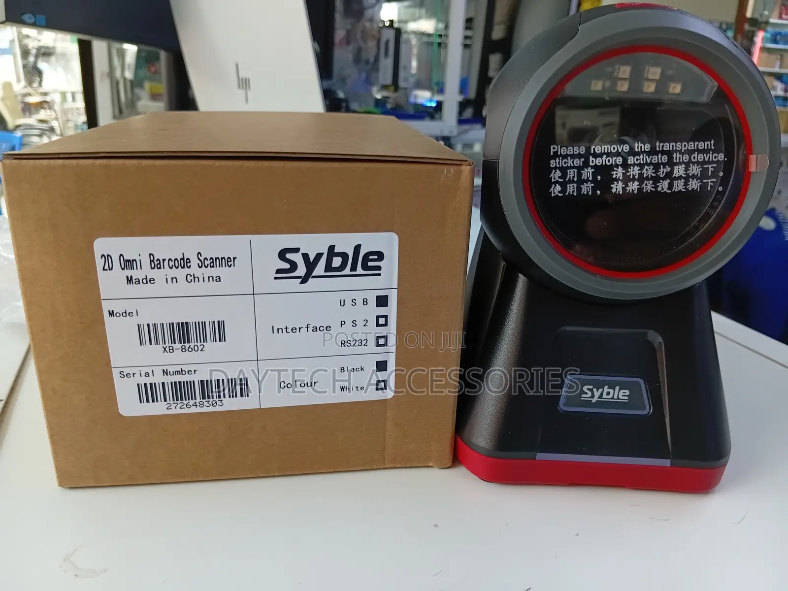 Syble Xb-8602 2d Omni Barcode Scanner.