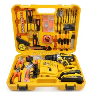 36v Cordless Drill Tool Box Set, Dewalt Complete Home Workshop Kit.