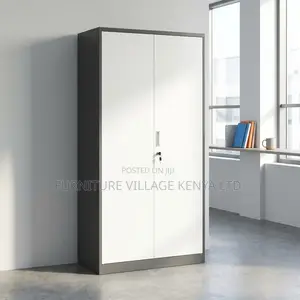 2-Door Executive Modern Storage Cabinet