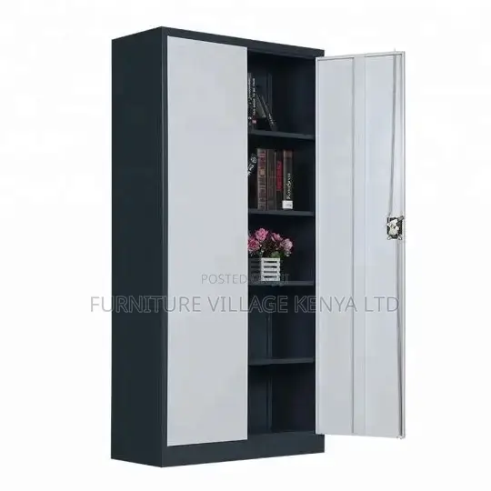 2-Door Executive Modern Storage Cabinet