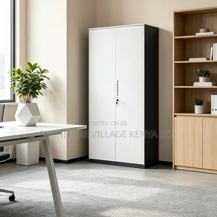 2-Door Executive Modern Storage Cabinet