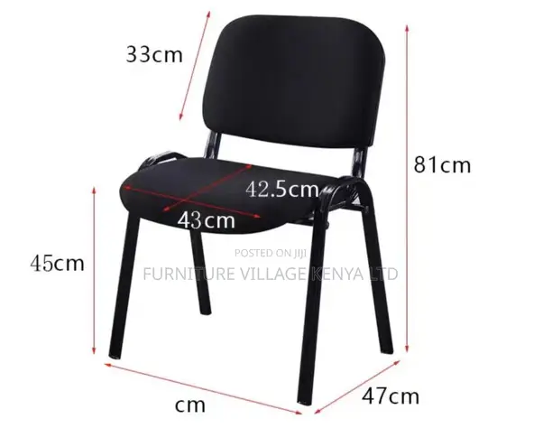 Ergonomic Tosca Hall Training Fabric Chair