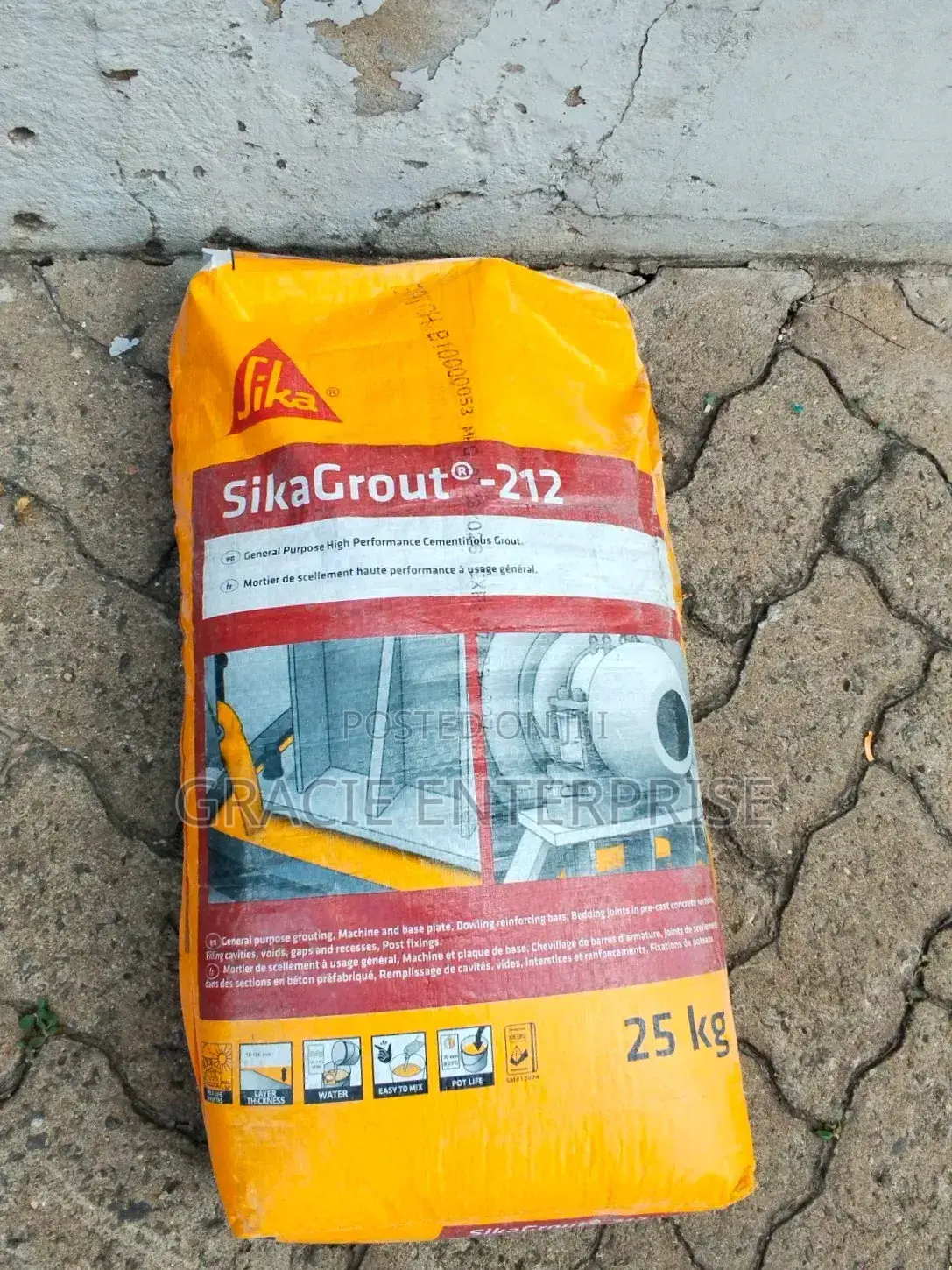 Self Leveling Grout/ Sikagrout 212
