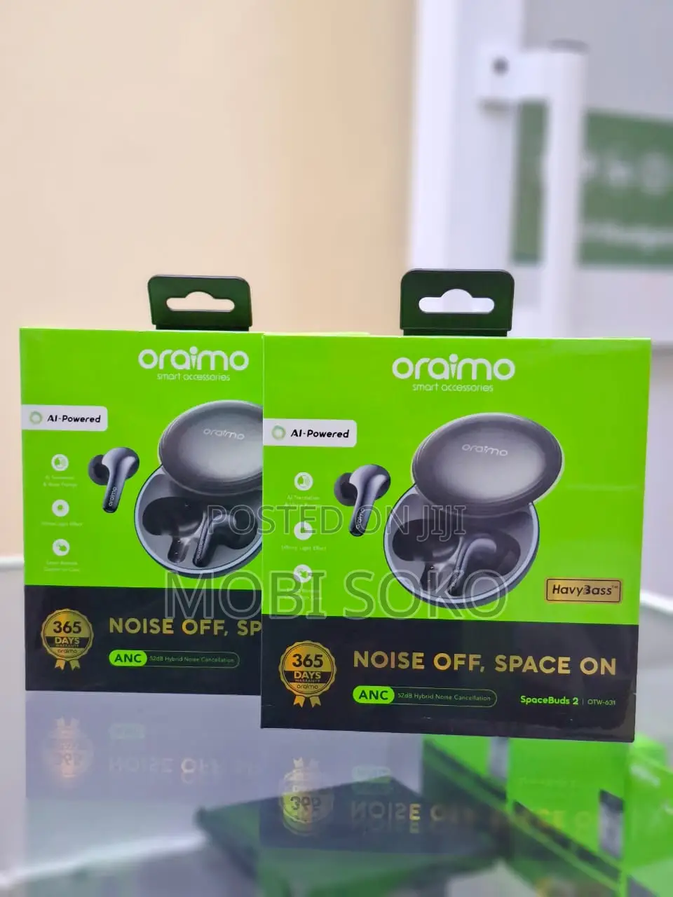 Oraimo Spacebuds 2 Ai Smart 45hrs Playtime True Wireless Earbuds