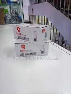 Bulb Wifi CCTV Camera With PTZ