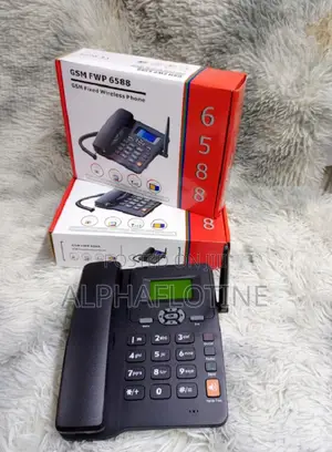 GSM FWP 6588 Fixed Wireless Phone / Desk Phone -Dual Sim Support