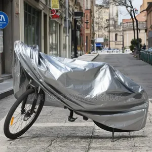 Heavy Duty Nylon Peva Secure Fit Bike Cover