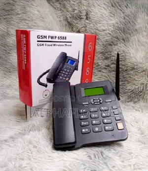 GSM Fixed Landline 6588 With Large LCD Display $ Caller Id