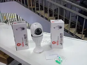 V380 Wifi Bulb PTZ Camera Single Lens Ac Powred
