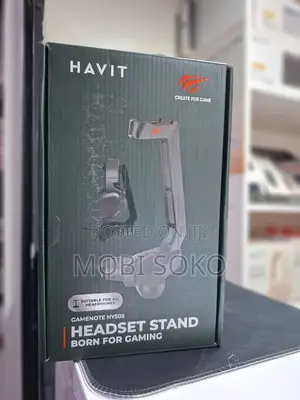 Havit Gamenote Hy505 Gaming Headphone Holder, Black