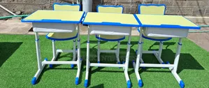 Premium Adjustable School Desk and Chair Set