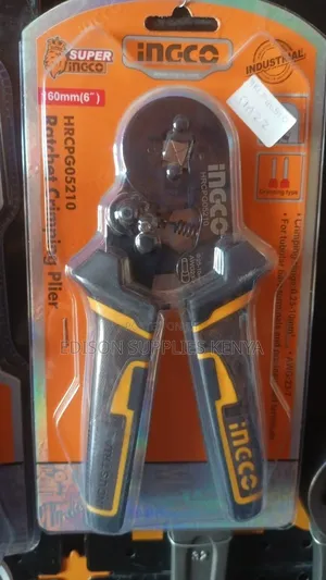 Ingco Ratchet Crimping Pliers Tool 6" Hrcpg05210