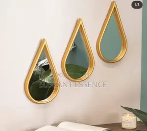 3 in 1 Tear Drop Mirror Set -Nordic Decor