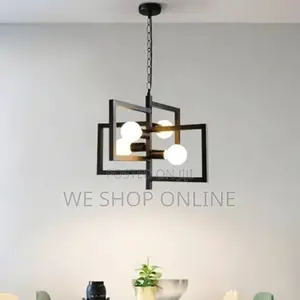 Metal Squared Pendant Lights