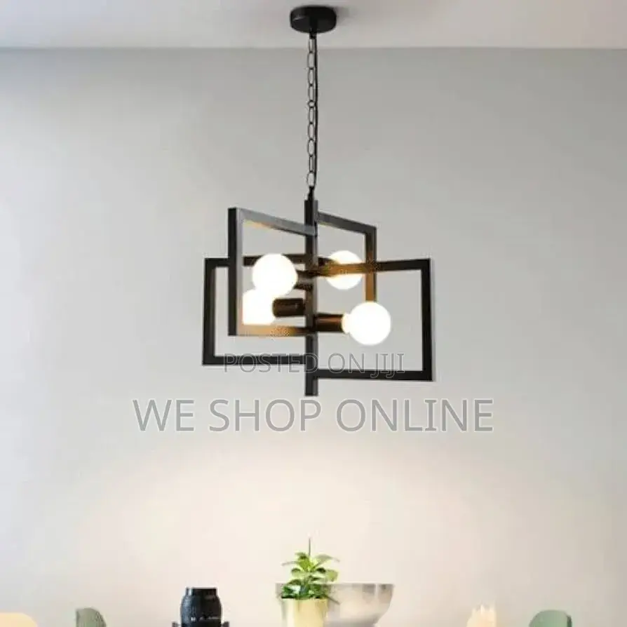 Metal Squared Pendant Lights
