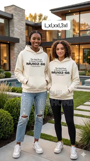 Unisex Warm Cotton Fleece Hoodies Available