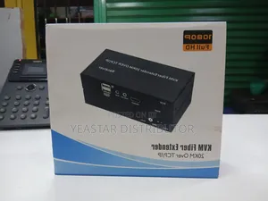 KVM Fiber Extender 20km Over TCP/Ip