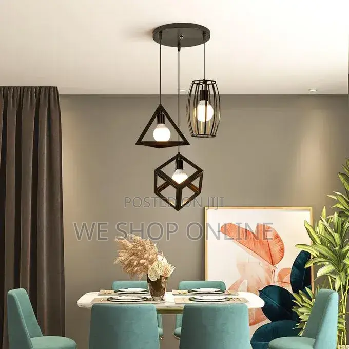 3-Head Modern Chandelier