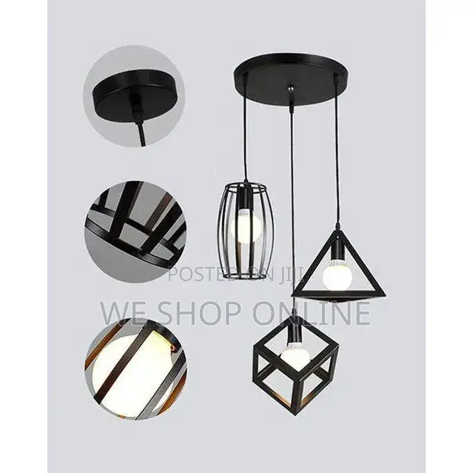 3-Head Modern Chandelier