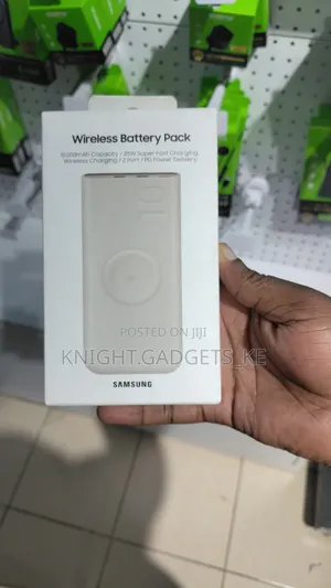 Sam. 25w Wireless Battery Pack/ Powerbank.