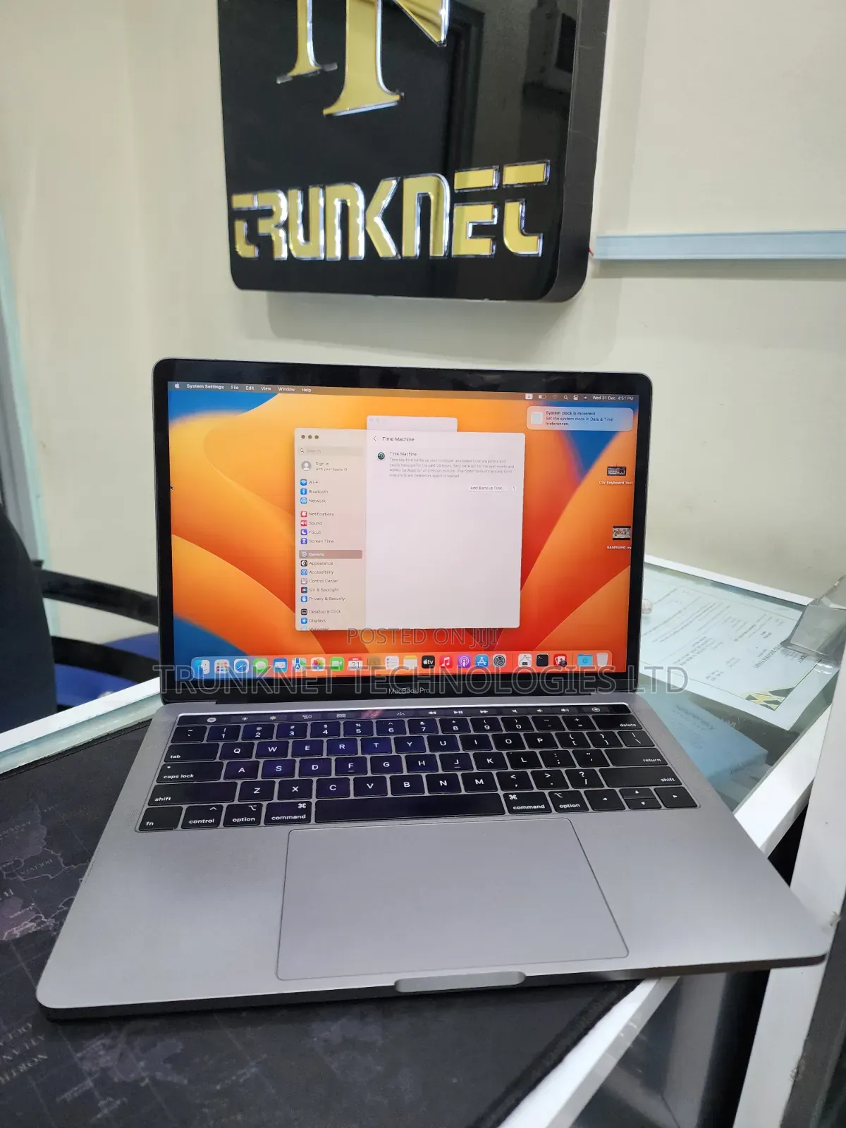 Laptop Apple MacBook Pro 2019 16GB Intel Core i7 SSD 256GB
