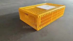 Reinforced Plastic Stackable Cage for Transporting Live Birds, Chicken