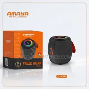 Amaya Bd66 Portable Wireless Bluetooth Speaker With Dynamic Lighting