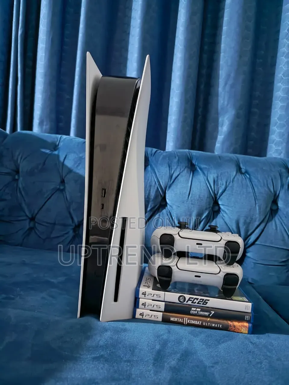 Playstation 5 Standard Disc Console + Dualsense Wireless Controllers