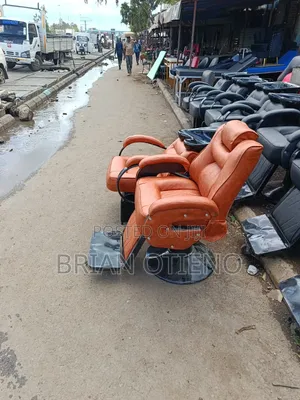 Brown Leatherss Barber Chairs