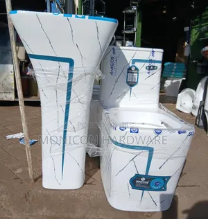 Water Closet Set White-Marcos