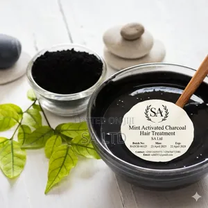 Mint Activated Charcoal Hair Treatment