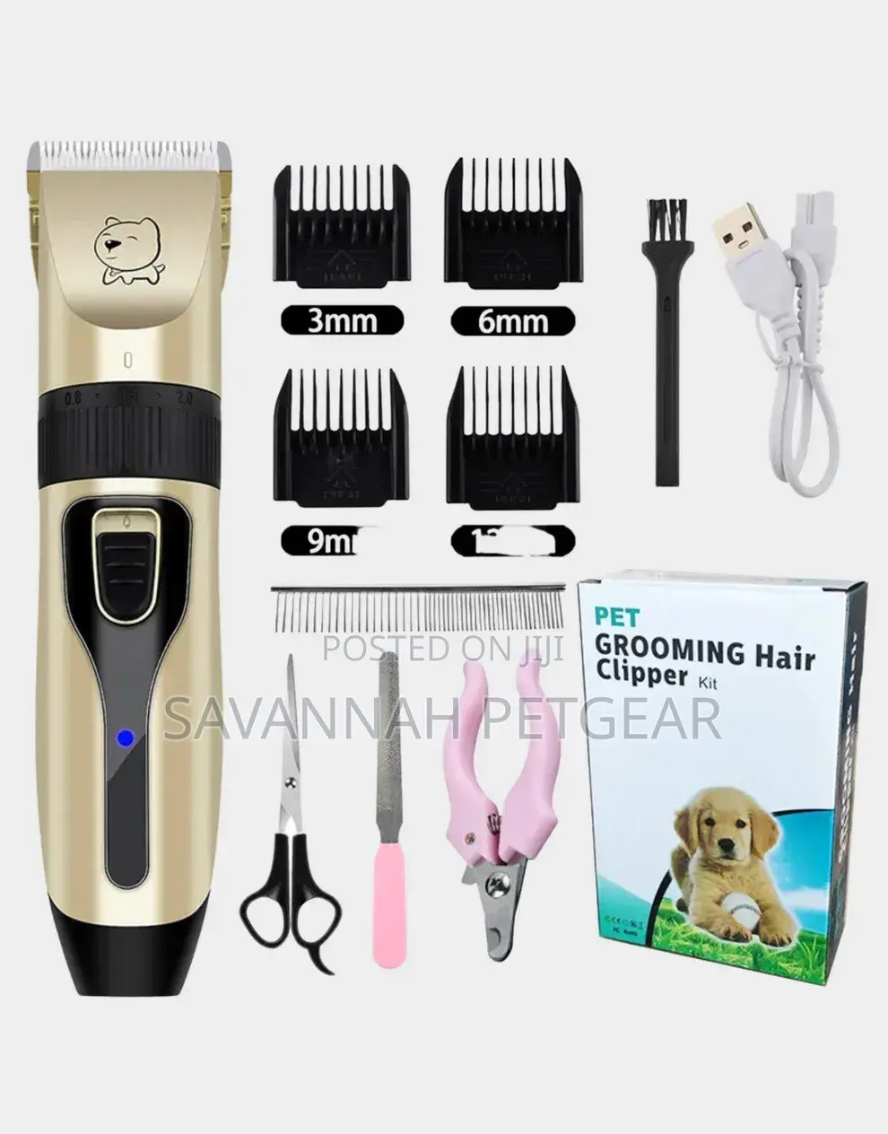 Professional Electric Clippers Grooming Set